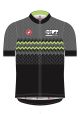 IOS FSS Cycling Jersey Black Lime