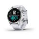 Garmin Fenix 7S Stainless Steel W/Whitestone Band