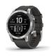 Garmin Fenix 7S Stainless Steel W/Graphic Band